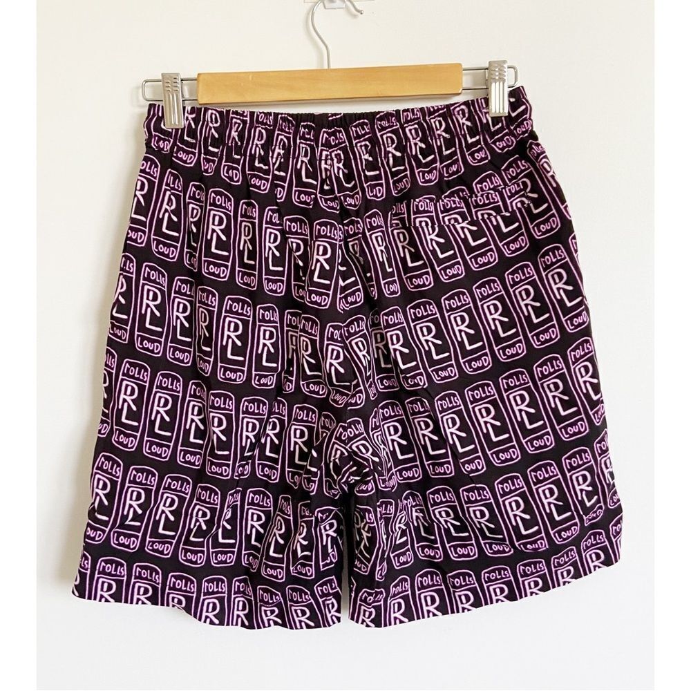 NWT Urban Outfitters Rolling Loud B2Ss Festival Logo Pocket Repeat Short… - Picture 2 of 5